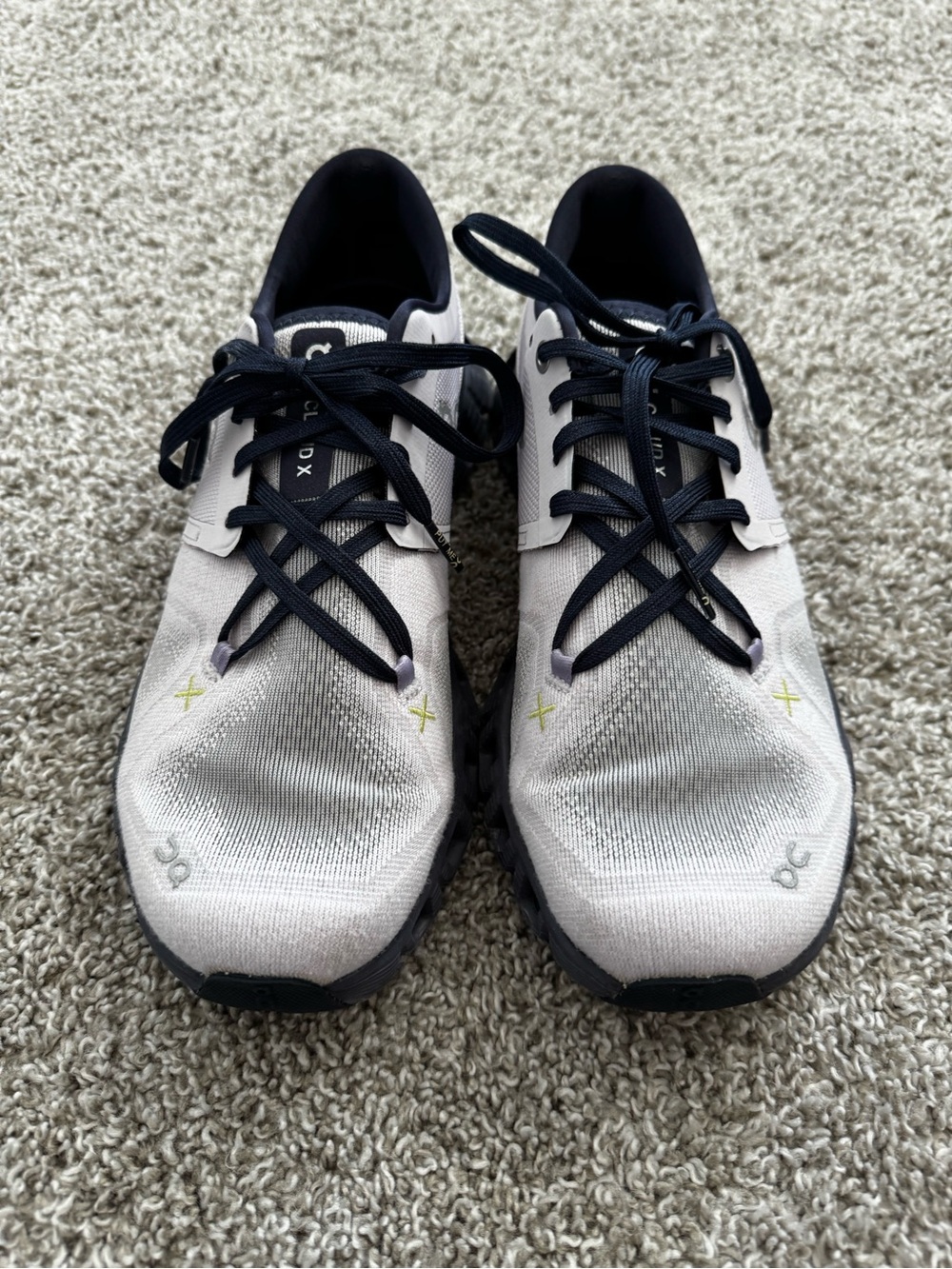 On Running Cloud Lightweight Women’s Running Shoes - Lilac/Navy - Picture 2 of 6
